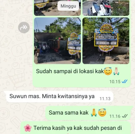 Pengiriman Papan Bunga Duka Karangawen
